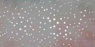 fundo vector verde rosa escuro com estrelas coloridas ilustração colorida em estilo abstrato com padrão de estrelas gradiente para embrulhar presentes