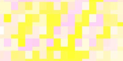 layout de vetor rosa claro amarelo com linhas retângulos retângulos com gradiente colorido no padrão de fundo abstrato para folhetos de livretos de negócios