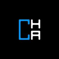 cha carta logotipo criativo Projeto com vetor gráfico, cha simples e moderno logotipo. cha luxuoso alfabeto Projeto