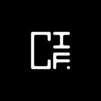 cif carta logotipo criativo Projeto com vetor gráfico, cif simples e moderno logotipo. cif luxuoso alfabeto Projeto