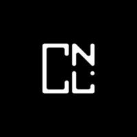 cnl carta logotipo criativo Projeto com vetor gráfico, cnl simples e moderno logotipo. cnl luxuoso alfabeto Projeto