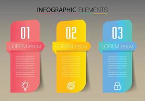 infográficos modernos de banner de modelo de caixa de texto vetor