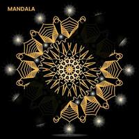 mandala modelo para têxtil para impressão pronto vetor