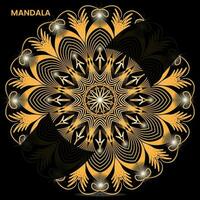 mandala modelo para têxtil para impressão pronto vetor