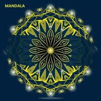 mandala modelo para têxtil para impressão pronto vetor