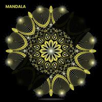 mandala modelo para têxtil para impressão pronto vetor