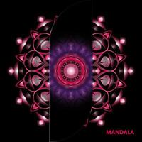 mandala modelo para têxtil para impressão pronto vetor