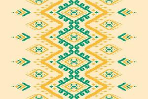 tapete étnico ikat padronizar arte. asteca étnico desatado padronizar dentro tribal. mexicano estilo. vetor