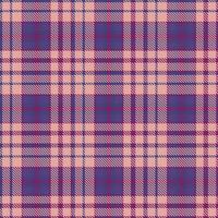 vetor de padrão xadrez, fundo de tecido tartan