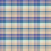 vetor de búfalo de padrão xadrez tartan, papel de parede de fundo de tecido