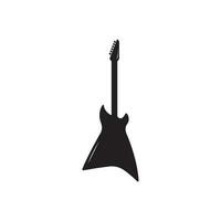 guitarra logotipo vetor