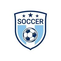 futebol futebol logotipo emblema Projeto. vetor