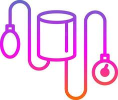design de ícone de vetor de pressão arterial