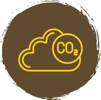 design de ícone de vetor de co2