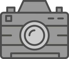 design de ícone de vetor de câmera fotográfica