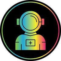 design de ícone de vetor de astronauta