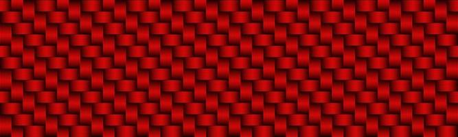 carbono vermelho abstrato cabeçalho moderno metálico aço inoxidável olhar banner sem costura padrão fundo ilustração vetorial vetor