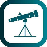design de ícone de vetor de telescópio
