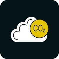 design de ícone de vetor de co2