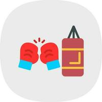 design de ícone de vetor de boxe