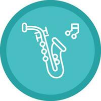 saxofone vetor ícone Projeto