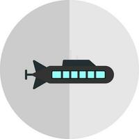 design de ícone de vetor submarino