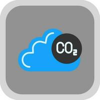 design de ícone de vetor de co2