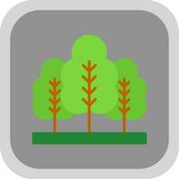 design de ícone de vetor de floresta