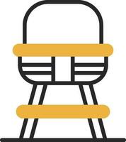 bebê cadeira vetor ícone Projeto