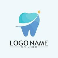 logo dental design vector template.creative logotipo do dentista. logotipo de vetor de clínica odontológica.