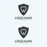 logo dental design vector template.creative logotipo do dentista. logotipo de vetor de clínica odontológica.