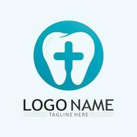 logo dental design vector template.creative logotipo do dentista. logotipo de vetor de clínica odontológica.