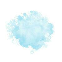 abstrato padronizar com azul aguarela nuvem. ciano aguarela água impetuoso respingo textura vetor