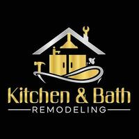 design de logotipo de cozinha e banho - design de ícone de vetor de cozinha e banho