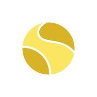 tênis bola ícone vetor Projeto modelos simples e moderno