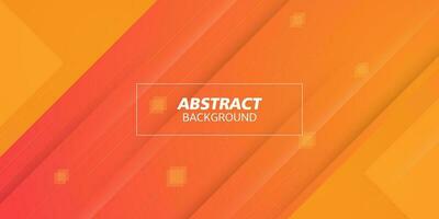 abstrato colorida laranja gradiente ilustração fundo com 3d Veja e simples padronizar. legal Projeto e luxo.eps10 vetor