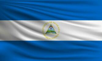 vetor bandeira do Nicarágua