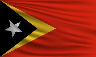 vetor bandeira do leste timor