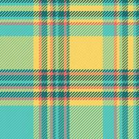 textura vetor xadrez do fundo têxtil padronizar com uma Verifica tartan desatado tecido.