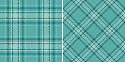 têxtil tartan padronizar do fundo Verifica tecido com uma vetor desatado textura xadrez.