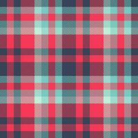 Verifica vetor tecido do textura tartan fundo com uma padronizar desatado xadrez têxtil.