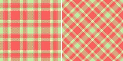 Verifica tartan tecido do textura têxtil fundo com uma padronizar xadrez desatado vetor. vetor