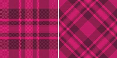 fundo vetor desatado do xadrez tartan Verifica com uma padronizar têxtil textura tecido.