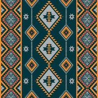 geométrico étnico padronizar. navajo, ocidental, americano, africano, asteca motivo, tradicional estilo. Projeto para fundo, papel de parede, roupas, invólucro, batik, tecido, azulejo, e imprime. vetor ilustração.