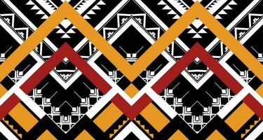 geométrico étnico padronizar. navajo, ocidental, americano, africano, asteca motivo, tradicional estilo. Projeto para fundo, papel de parede, roupas, invólucro, batik, tecido, azulejo, e imprime. vetor ilustração.