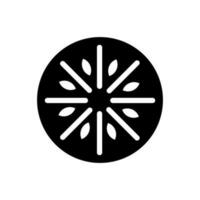 kiwi ícone, logotipo isolado em branco fundo vetor
