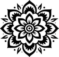 mandala - minimalista e plano logotipo - vetor ilustração