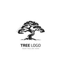 árvore mínimo logotipo símbolo Projeto vetor