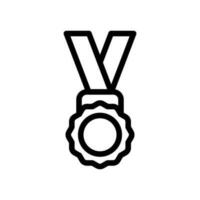 prêmio medalha ícone ou logotipo vetor ilustração isolado placa símbolo adequado para mostrar, local na rede Internet, logotipo e designer. Alto qualidade Preto estilo vetor ícone. ícone