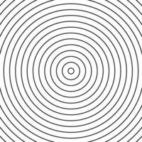 contínuo espiral fundo. infinito alvo padrão. circular, concêntrico círculos padronizar. abstrato monocromático fundo. vetor